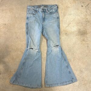 Wrangler Light Blue Flare Jeans